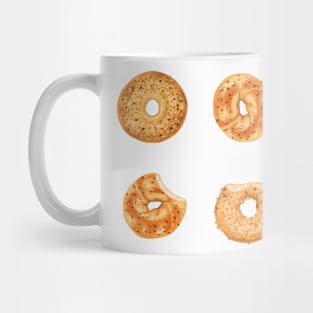 Bagel stickers Mug